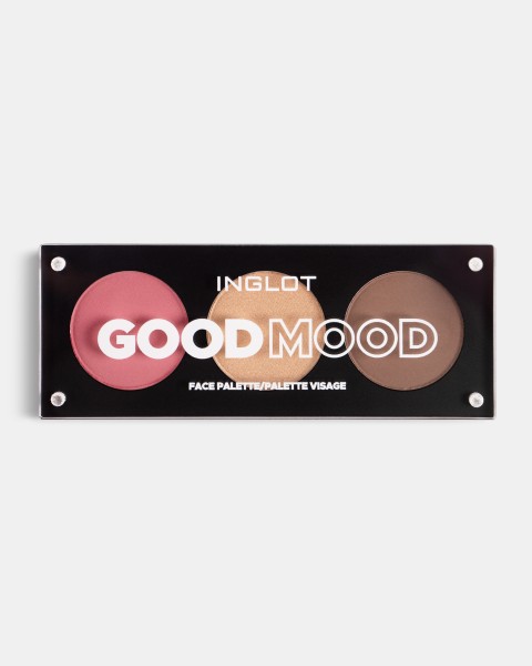 Bảng Phấn Má Hồng, Bắt Sáng, Tạo Khối Đa Chức Năng 3In1 Face Palette - Good Mood | Inglot Là Thương Hiệu Mỹ Phẩm Uy Tín Được Các Chuyên Gia Trang Điểm Hàng Đầu Thế Giới Tin Dùng