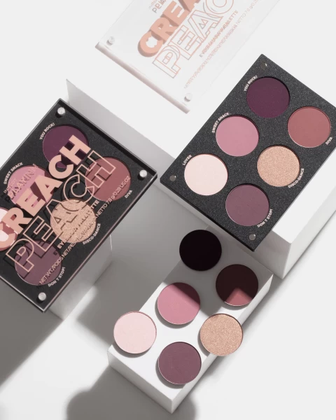 Bảng Phấn Mắt 6 Ô Màu Hồng Đào Playinn Creach Peach Eye Shadow Palette 7.8G