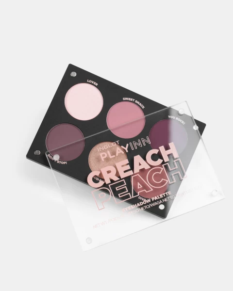 Bảng Phấn Mắt 6 Ô Màu Hồng Đào Playinn Creach Peach Eye Shadow Palette 7.8G