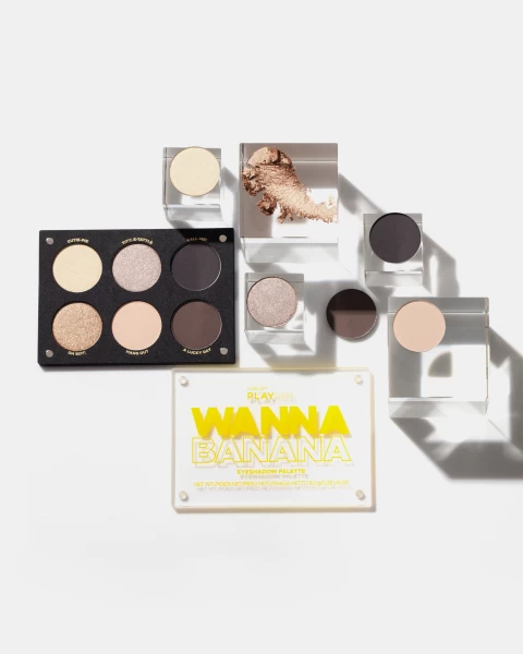 Bảng Phấn Mắt 6 Ô Màu Nude Ấm Playinn Wanna Banana Eye Shadow Palette 8.0G
