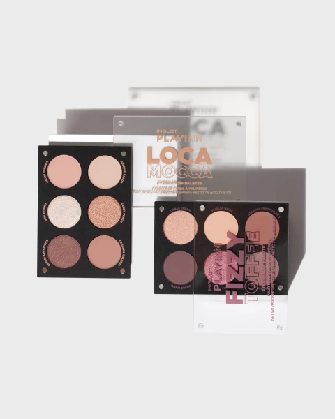 Bảng Phấn Mắt 6 Ô Màu Nude Tự Nhiên Playinn Loca Mocca Eyeshadow Palette (7.4G)