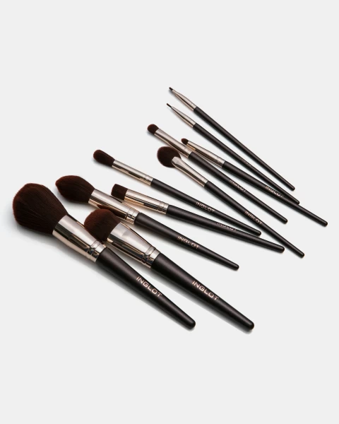 Bộ 10 Cọ Brush Set In A Case (Chocolate) & Bao Cọ