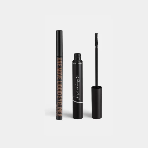 Combo Bút Kẻ Mắt Nước Không Lem Dễ Kẻ One Move Eyeliner + Promise Mascara Dài Mi