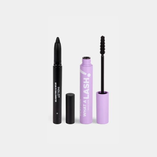 Combo Bút Nhũ Mắt Outline Eye Pencil 97 + Playinn What A Lash Mascara Dài Mi, Tơi Mi