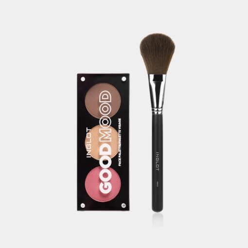 Combo Face Palette Goodmood + Cọ Trang Điểm Mặt Makeup Brush 15Bjf/S