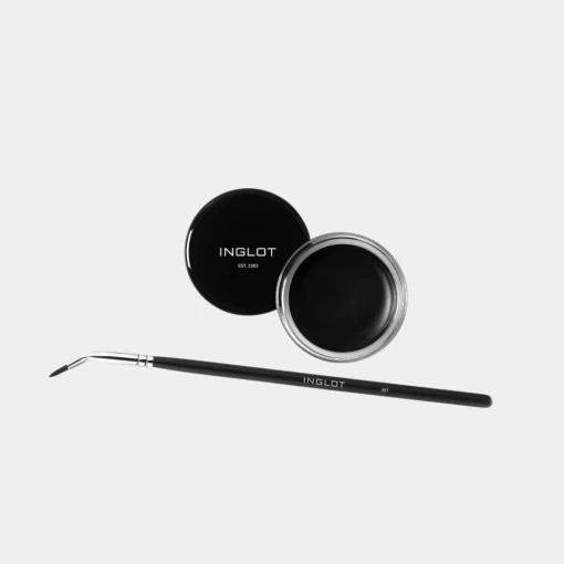 Combo Gel Kẻ Mắt Đen Mun Amc Eyliner Gel 77 +  Cọ Kẻ Mắt Đầu Nhọn 30T