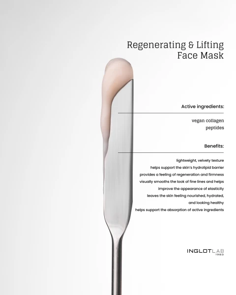 Mặt Nạ Tái Tạo Da & Nâng Cơ Mặt Inglot Lab Regenerating & Lifting Face Mask (50Ml)