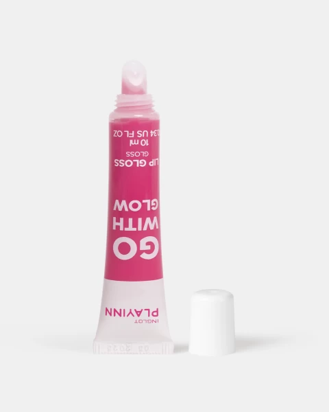 Son Bóng Dưỡng Môi Playinn Go With Glow Lip Gloss Go With Raspberry 25 (10Ml)