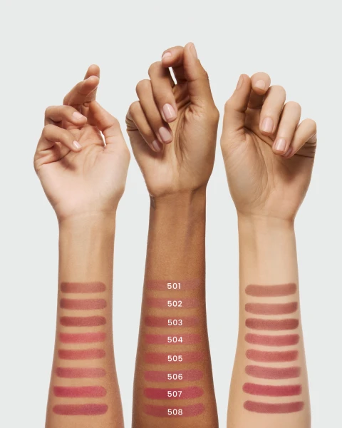 Son Kem Thỏi Mịn Lì, Mướt Nhẹ Môi. Siêu Ẩm, Giúp Môi Căng Đầy, Làm Mờ Rãnh Môi Creamy Soft Lipstick 4.4G - Hồng Anh Đào 505