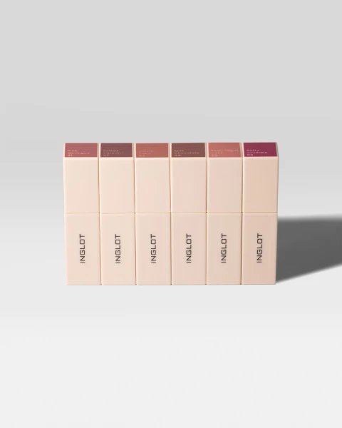 Son Kem Nước Chống Nắng Spf 50+, Hiệu Ứng Môi Tráng Gương Glazed Lips Liquid Lipstick Spf 50+ 3.5Ml Inglot-Berry Crumble (96): Hồng Dâu Ánh Tím Rượu (Cool To Neutral Tone)