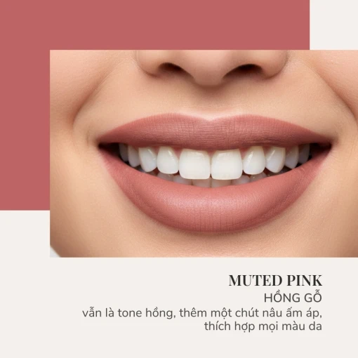 Son Kem Thỏi Mịn Lì, Mướt Nhẹ Môi. Siêu Ẩm, Giúp Môi Căng Đầy, Làm Mờ Rãnh Môi Creamy Soft Lipstick 4.4G - Hồng Gỗ 506