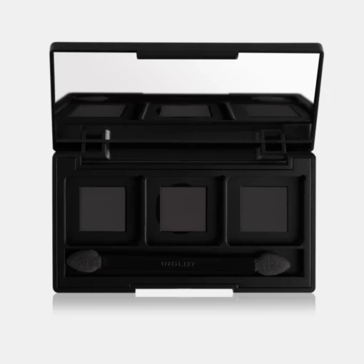 Vỏ Hộp Đựng Phấn Mắt 3 Ô Có Gương Freedom System Palette Eye Shadow 3 Square / Mirror