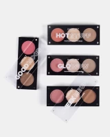 Bảng Phấn Má Hồng, Bắt Sáng, Tạo Khối Đa Chức Năng 3In1 Face Palette - Hot Stuff