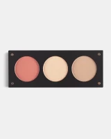 Bảng Phấn Má Hồng, Bắt Sáng, Tạo Khối Đa Chức Năng 3In1 Face Palette - Hot Stuff