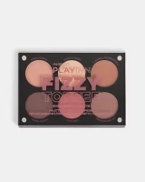 Bảng Phấn Mắt Tông Ngọt Ngào Playinn Eye Shadow Palette Fizzy Toffee + Cọ Trang Điểm Mắt 8Ohp/S