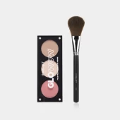 Combo Face Palette Glowow + Cọ Trang Điểm Mặt Makeup Brush 15Bjf/S