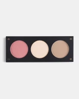 Combo Face Palette Glowow + Cọ Trang Điểm Mặt Makeup Brush 15Bjf/S