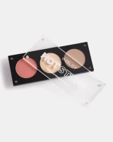 Combo Face Palette Hot Stuff + Cọ Trang Điểm Mặt Makeup Brush 15Bjf/S