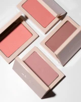 Hộp Đựng Lõi Phấn Có Gương Đế Nam Châm 2 Ô Freedom System Flexi Palette With Mirror Beige [2]