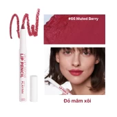 Son Bút Chì Kẻ Viền Môi & Son Môi Playinn Velvet Define Lip Pencil Muted Berry 66 (1.6G)